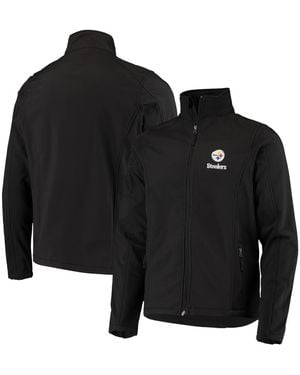 Dunbrooke Pittsburgh Steelers Sonoma Softshell Full-zip Jacket - Black
