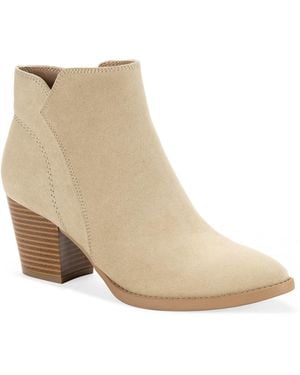 Style & Co. Laineyy Dress Booties - Natural