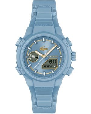 Lacoste Lc33 Light Silicone Strap Watch - Blue
