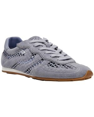 Steve Madden Abbi-mesh Lace-up Sneakers - Blue