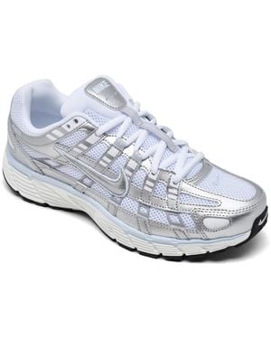 Nike P-6000 Casual Sneakers From Finish Line - White