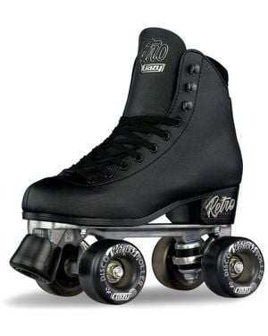 Crazy Skates Retro Roller Skates - Black