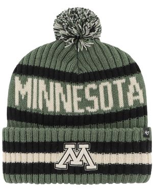 '47 Minnesota Golden Gophers Oht Military Appreciation Bering Cuffed Knit Hat - Green