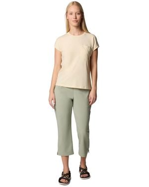 Columbia All Seasons Regular Fit Capri Pants - Natural