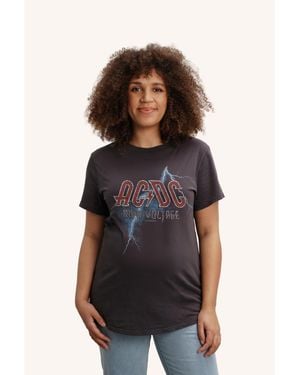 Nom Maternity Maternity The Groove Tee - Black