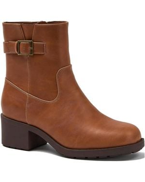 Lands' End All Weather Heeled Boots - Brown