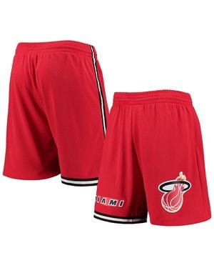 Mitchell & Ness Miami Heat 1996-97 Hardwood Classics Swingman Shorts - Red