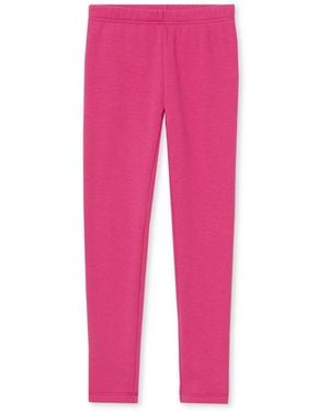 Lands' End Girls Fleece Lined leggings - Pink