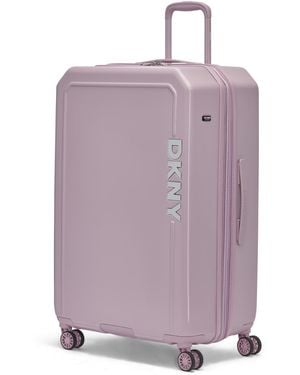 DKNY Clean Cut 30" Check-in Spinner - Purple