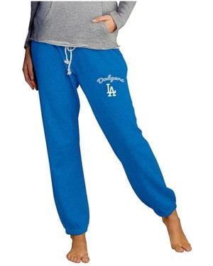 Concepts Sport Los Angeles Dodgers Mainstream Knit jogger Pants - Blue