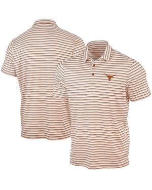 Antigua Texas Longhorns Space Stripe Polo Shirt - Multicolor