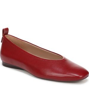 27 EDIT Naturalizer Naturalizer Carla Square Toe Ballet Flats - Red