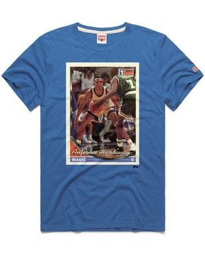 Homage And Penny Hardaway Orlando Magic Topps Trading Card Player Tri-blend T-shirt - Blue