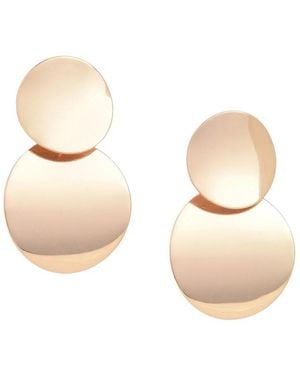 SOH Circular Drop Earrings - Natural