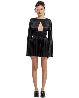 Pcfg Long Sleeve Mini Dress - Black
