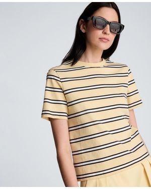 Kenneth Cole Crewneck Striped T-shirt - Multicolor