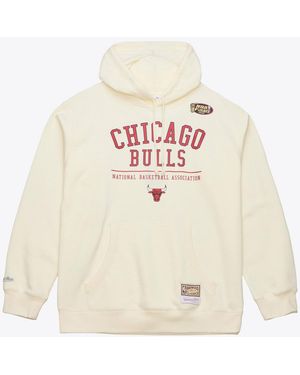 Mitchell & Ness Chicago Bulls Walk-off Fleece Hoodie - White