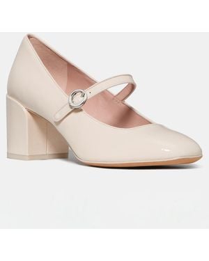 Kate Spade Halo Mary Jane High Heel Pumps - Natural