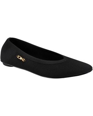 Donna Karan Avery Ballet Flats - Black