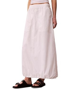 Calvin Klein Pull-on Long Skirt - Pink