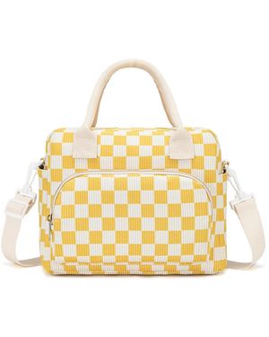 Gnuadz Lunch Bag Insulated Cooler Tote Work Picnic Camping Outdoor - Metallic