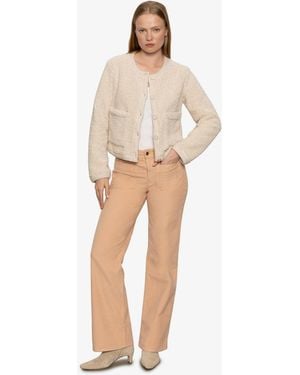 Sanctuary Cuddle Up Cardi Jacket - Natural