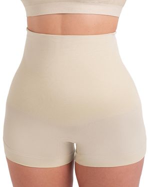 Shapermint Essentials High Waisted Shaper Boyshort 18437 - Natural