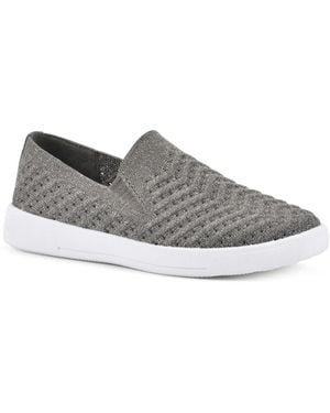 White Mountain Courage Slip On Sneakers - Gray