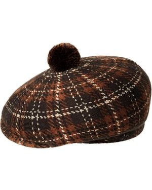 Kangol New Heritage Flat Cap - Brown