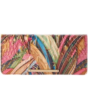 Brahmin Ady Leather Wallet - Red