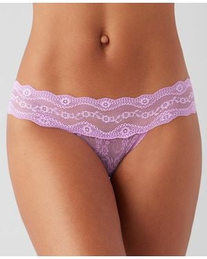 B.tempt'd By Wacoal Lace Kiss Bikini Underwear 978182 - Purple