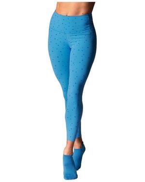 Tavi Cloud High Waisted 7/8 Tight - Blue