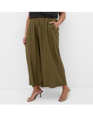 City Chic Plus Size Sasha Pant - Green