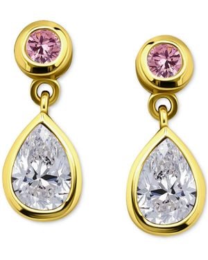 Giani Bernini Cubic Zirconia Drop Earrings - Metallic