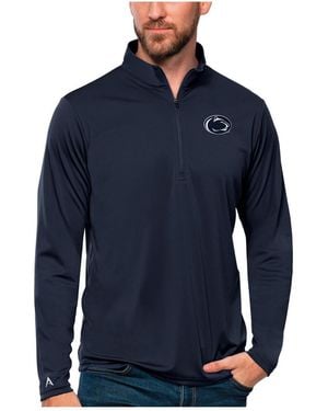 Antigua Penn State Nittany Lions Tribute Quarter-zip Top - Blue