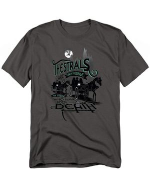 Harry Potter Thestrals Visible To Those Who Have Seen Death T Shirt - Black