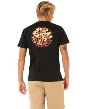 Rip Curl Wettie Passage Icon T-shirt - Black