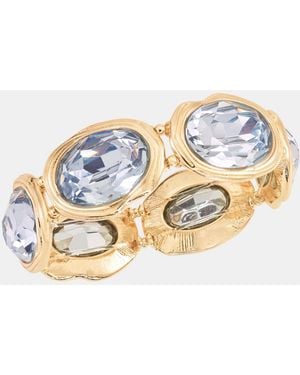 INC International Concepts Stone Stretch Bracelet - White