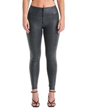 Freddy Snake Skin High-rise Sculpting Pants - Blue