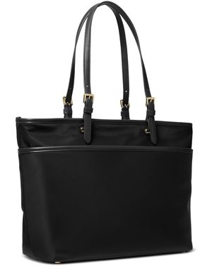 Michael Kors Winston Medium Top-zip Pocket Tote Bag in Black Lyst