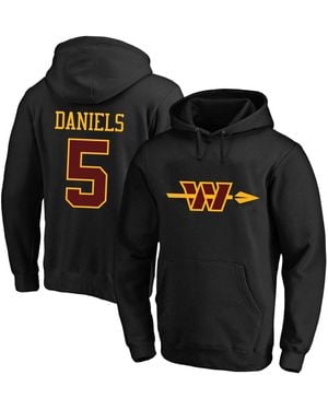 Fanatics Big & Tall Jayde Pullover Graphic Fleece-lined Hoodie - Black