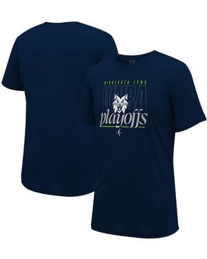 Stadium Essentials And Minnesota Lynx 2024 Wnba Playoffs Roar T-shirt - Blue