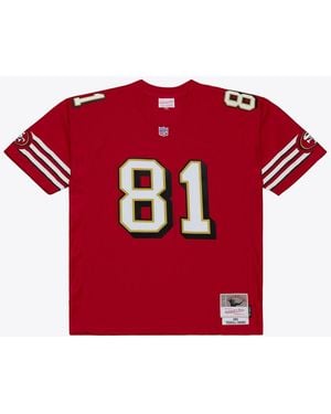 Mitchell & Ness Mitchell Ness Terrell Owens San Francisco 49ers 1996 Legacy Replica Player Jersey - Red