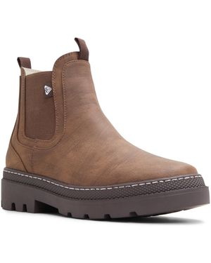 Roxy Wonderland Round Toe Ankle Booties - Brown