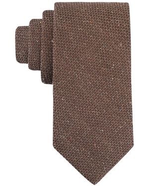Tommy Hilfiger Kisco Classic Solid Tie - Brown