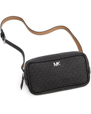 Michael Kors Michael Logo-print Fanny Pack - Black