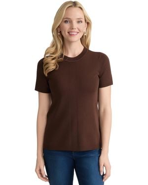 Jones New York Crewneck T-shirt - Brown
