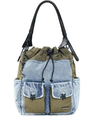 Desigual Medium Backpack - Blue