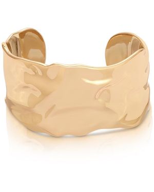 Ettika Thick Sculpted Cuff Bracelet - Natural