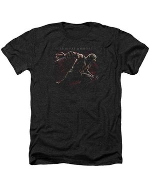 Mortal Kombat Scorpion Lunge Heather Tee / T-shirt - Black